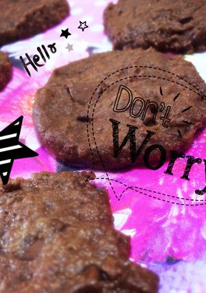 チョコ好きのチョコザクザククッキー♡-レシピのメイン写真