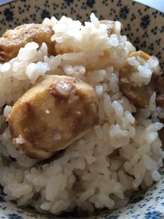 簡単栗むき♩栗ご飯-レシピのメイン写真