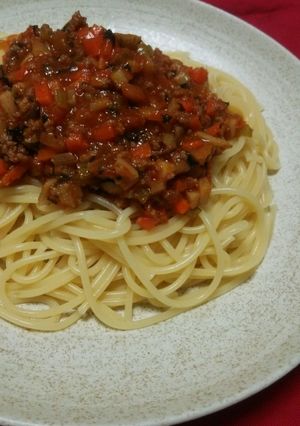 ミートスパゲッティ-レシピのメイン写真