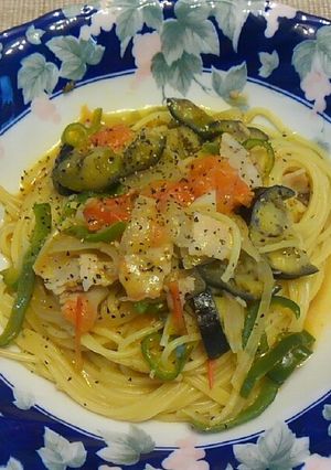 簡単!!!うちのめんつゆパスタ-レシピのメイン写真