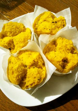 卵のいらないかぼちゃ蒸しぱん-レシピのメイン写真