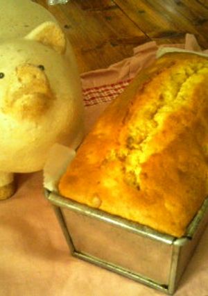 かぼちゃアーモンドパウンドケーキ-レシピのメイン写真