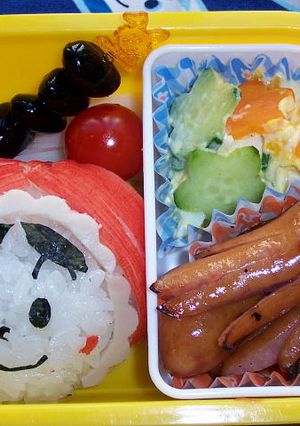 幼稚園のお弁当(9月3週目)-レシピのメイン写真
