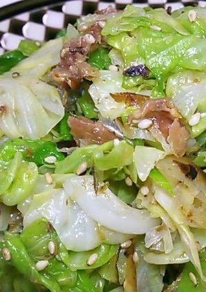 ◇梅かつお◇しゃきしゃきキャベツ◇-レシピのメイン写真