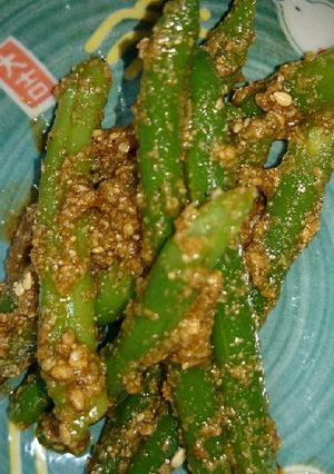 インゲンの胡麻和え-レシピのメイン写真