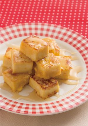 フレンチトースト風こうや豆腐-レシピのメイン写真