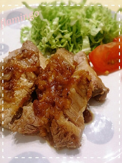 柔らかな豚のシャリアピンステーキ-レシピのメイン写真