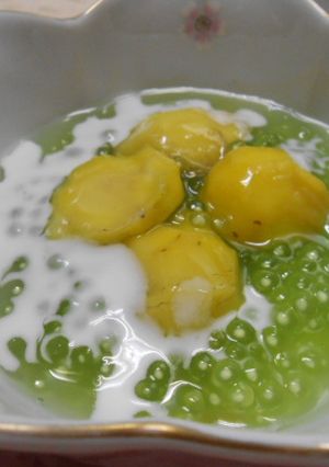 栗とタピオカのココナッツデザート-レシピのメイン写真