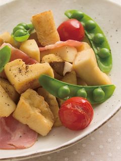 こうや豆腐のガーリック炒め-レシピのメイン写真