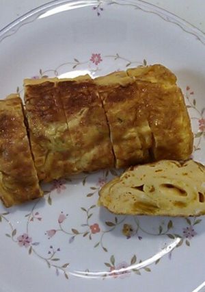 かぼちゃのわたで☆お弁当の卵焼き-レシピのメイン写真