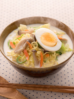 ミルクラーメン-レシピのメイン写真