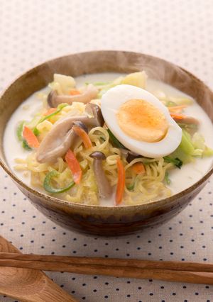 ミルクラーメン-レシピのメイン写真