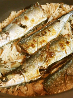 ♡干しキノコと秋刀魚の炊き込みご飯♡-レシピのメイン写真
