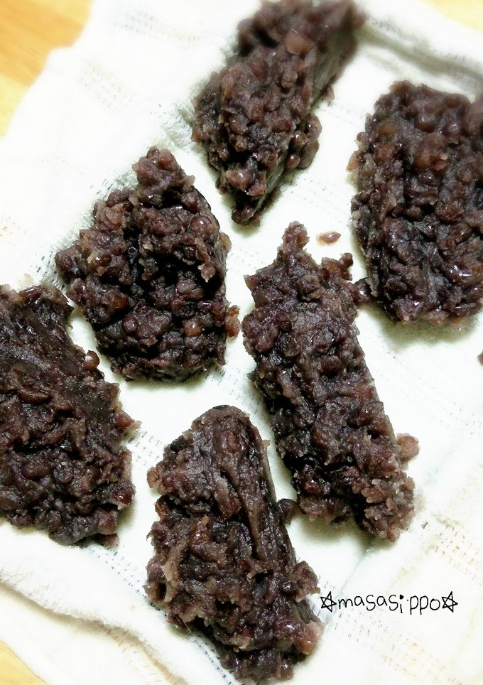 大納言あずきで作る、美味しい粒あん。-レシピのメイン写真