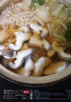 ゲンゲを使う「なんちゃってアンコウ鍋」-レシピのメイン写真