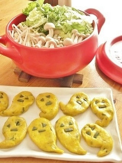ハロウィン✿おばけニョッキのトマトスープ-レシピのメイン写真