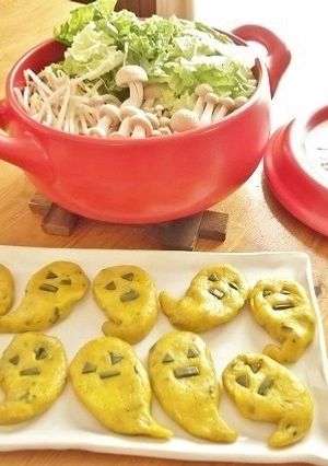 ハロウィン✿おばけニョッキのトマトスープ-レシピのメイン写真
