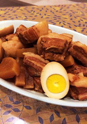 米ぬかで下茹で！トロトロ角煮-レシピのメイン写真