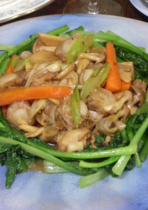 帆立の野菜あんかけ-レシピのメイン写真