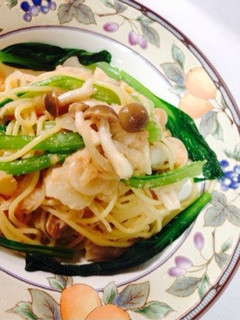 キノコとたらこのパスタ-レシピのメイン写真
