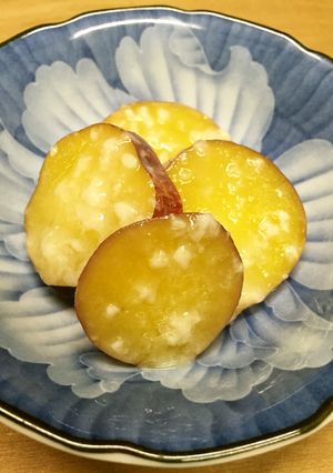 甘糀で作るさつまいものカボス煮-レシピのメイン写真
