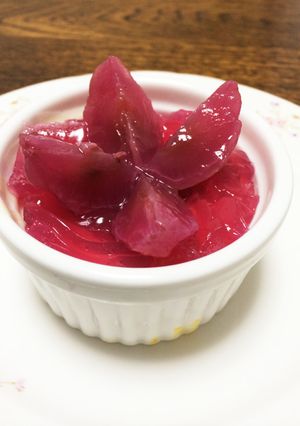 クリームチーズプリンぶどうのジュレ-レシピのメイン写真