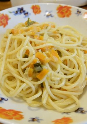 野菜のカルボナーラ-レシピのメイン写真