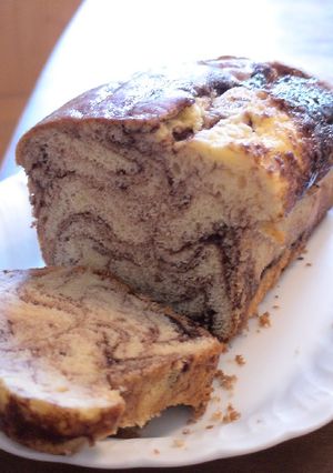 チョコミルクパウンドケーキ-レシピのメイン写真