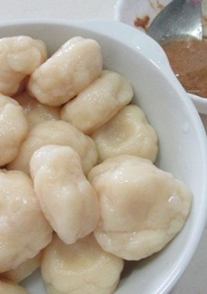 砂糖を使わないお菓子★豆腐×白玉きな粉-レシピのメイン写真