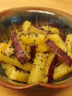 フライパンと電子レンジで簡単大学芋-レシピのメイン写真