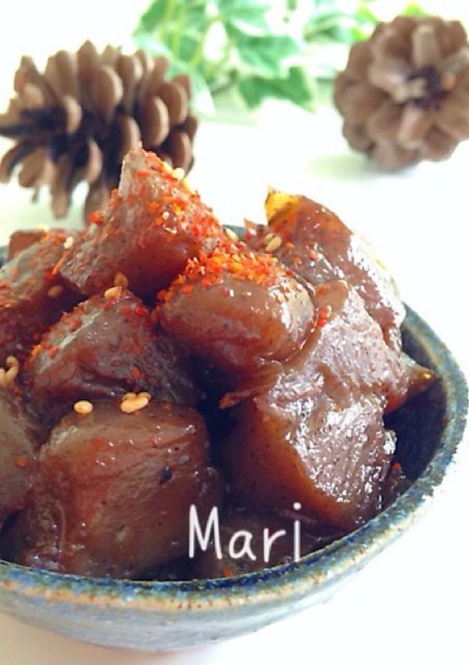 簡単ひと手間で段違い♡こんにゃくの炒り煮-レシピのメイン写真