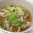 主菜級!豚バラとキャベツの味噌汁