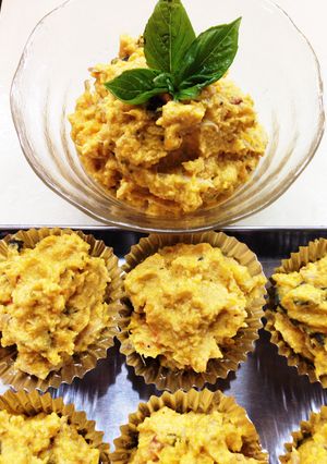 かぼちゃ＆おからの煮物でダイエットサラダ-レシピのメイン写真