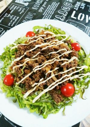 牛バラ簡単シシリアンライス(牛丼の洋風)-レシピのメイン写真