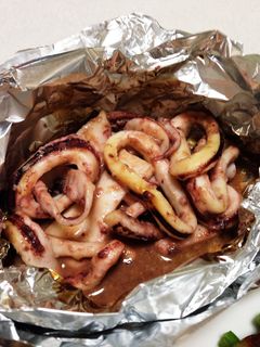 オーブンでイカのホイル焼き-レシピのメイン写真