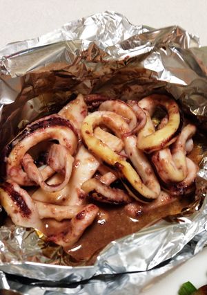 オーブンでイカのホイル焼き-レシピのメイン写真