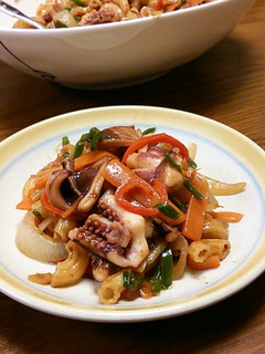 マカロニいかカレー炒め-レシピのメイン写真