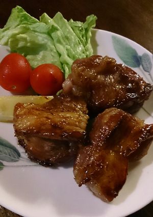 スペアリブのオレンジマーマレード漬け焼き-レシピのメイン写真