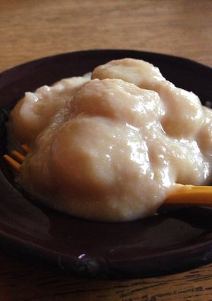 甘さひかえめ! 大豆あんのくるみもち-レシピのメイン写真