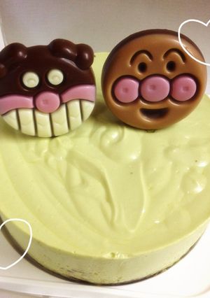 抹茶レアチーズケーキ-レシピのメイン写真