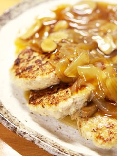 きのこの和風あんかけハンバーグ-レシピのメイン写真