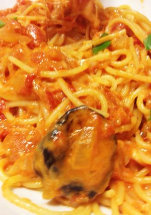 トマトとナスとモッツァレラのパスタ-レシピのメイン写真