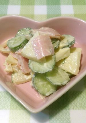 りんごとれんこんのサラダ♪-レシピのメイン写真
