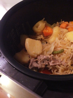 炊飯器で簡単、肉じゃが-レシピのメイン写真