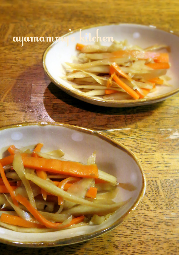 ごぼうと人参の甘酢✿きんぴら-レシピのメイン写真