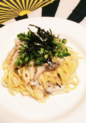 明太子クリームパスタ-レシピのメイン写真