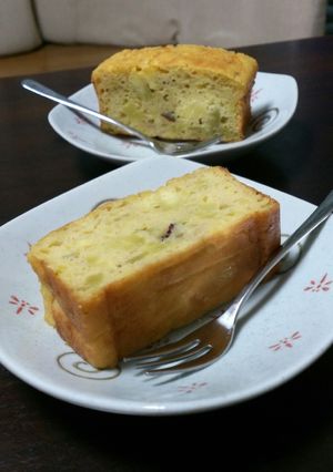 ついでに☆さつまいもとリンゴのケーキ♪-レシピのメイン写真