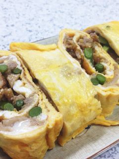 ☆れんこんとニンニクの芽の卵焼き☆-レシピのメイン写真
