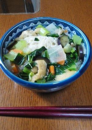 具だくさんな和風ヌードル-レシピのメイン写真