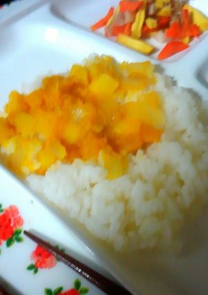 カボチャのカレーライス　１歳～-レシピのメイン写真